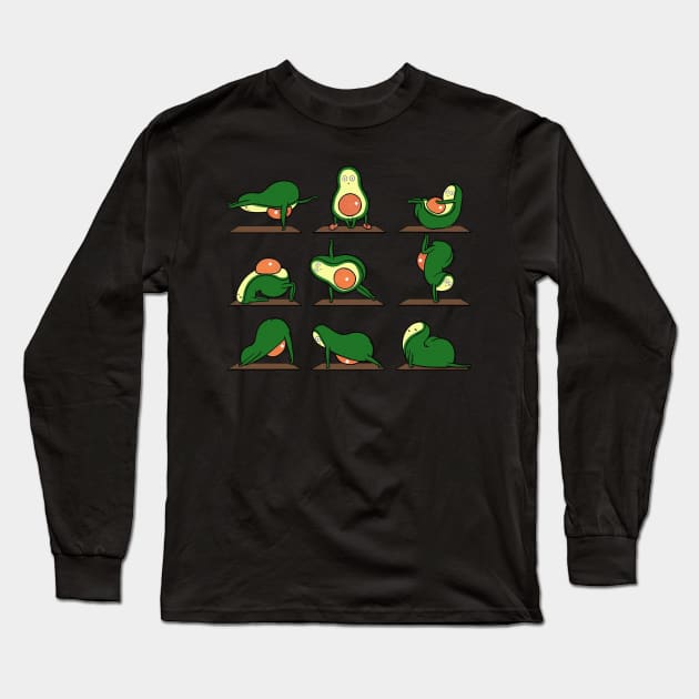 Avocado meme Long Sleeve T-Shirt by MasutaroOracle